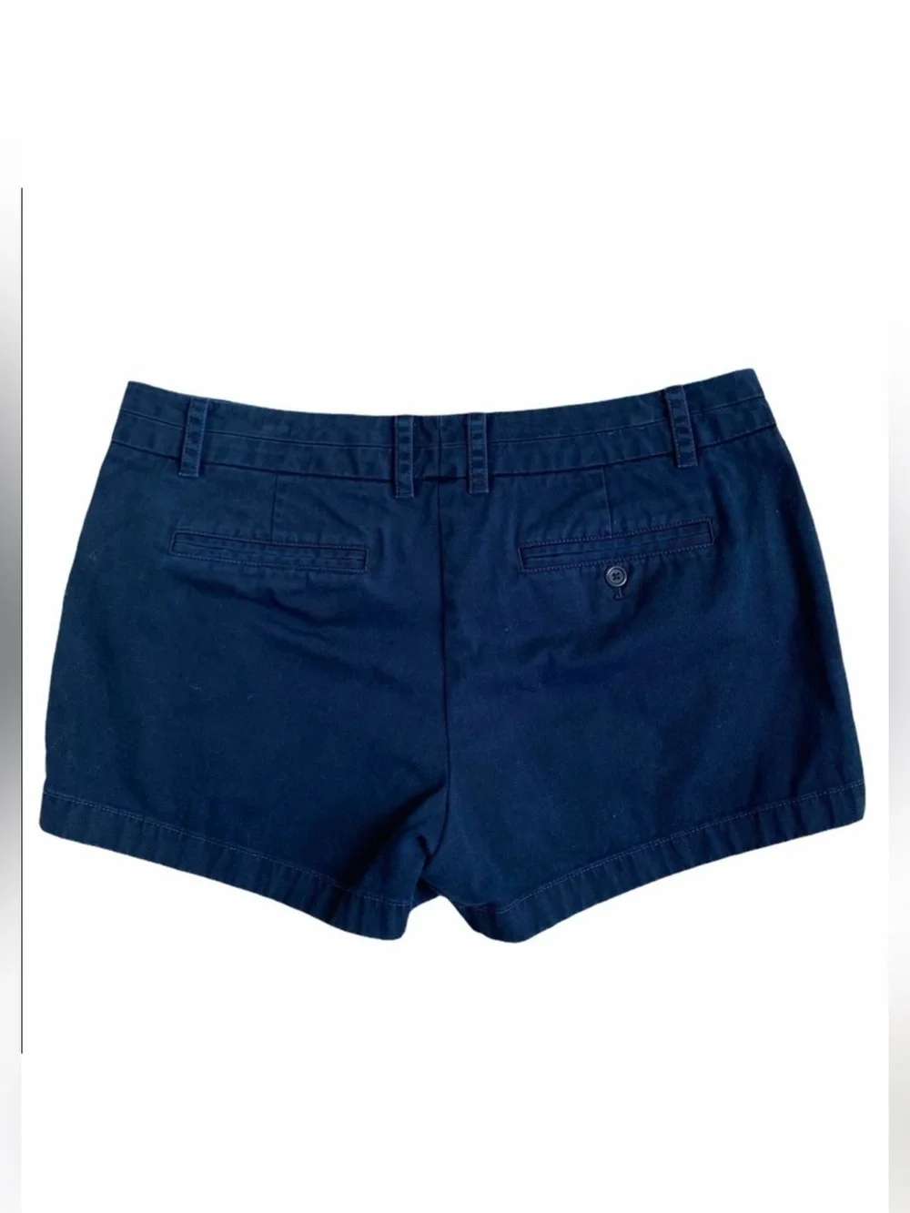 J. Crew Chino Shorts Navy Blue Size 2